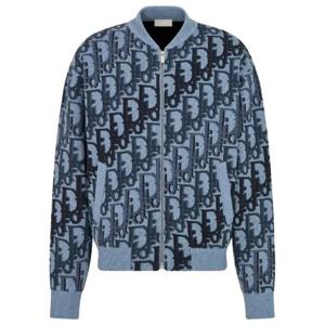 디올 Dior Oblique 블루종 재킷 613M403A2026_C585