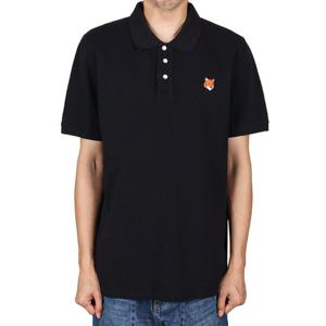 메종키츠네 25FW 남성 폭스헤드 레귤러 피케티 블랙 PM00209KP0002 P199