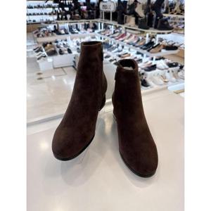 무크 세이브존01 여성 베이직 스웨이드 앵클부츠 422605 IM