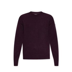 25 FW 몽클레어 크루넥 롱슬리브 버진울 캐시미어 스웨터 K20919C00022M4281