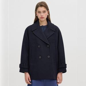 [올리브데올리브]빅 테일러드 카라 더블 하프 코트 OW4WHA570