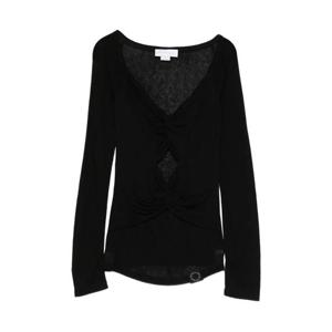 25 FW 스텔라 매카트니 V넥 긴소매 티셔츠 6J04193SQA15 TP444372892