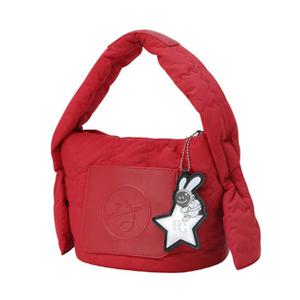 [파리게이츠] (521D4BG001)여성 스마일 탈착 키링 퀼팅 토트백