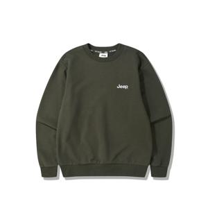 [지프]남여공용) 클래식 핏 로고 나침반 맨투맨 긴팔 티셔츠 JQ3TSU802