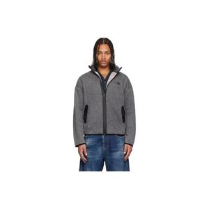 25 FW 디젤 남성 그레이 베이티 뉴 트랙 재킷 252001M202007