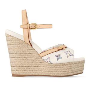 루이비통 Helios Wedge Sandal LVUVZ5FZWHT