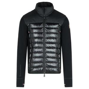 25 FW 몽클레어 그레노블 패디드 폴라텍 집업 자켓 블랙 K20978G00027899IG