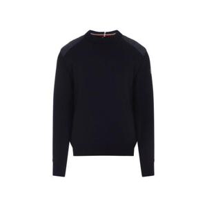 25 FW 몽클레어 그레노블 로고 엠브로이디드 다운 점퍼 블루 K20979C00004M1122