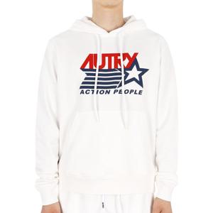 디몬트 23 S/S 오트리 남성 아이코닉 로고 후드 맨투맨(화이트) HOIM 2361