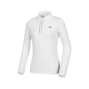 [와이드앵글]여성 CO 에센셜 원포인트 폴로 티셔츠 WWW24292W3