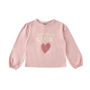 [봉통]BT(서양)25/FW(핑크하트클럽면티셔츠)75A7T-330-07