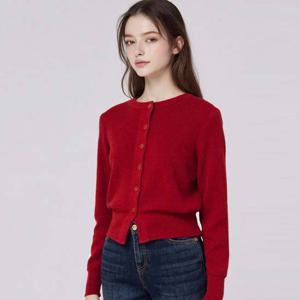 부루앤쥬디 세미크롭라운드가디건 BORKCD506B