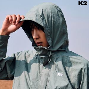 K2 남여공용 경량 레인코트 KUA25914-(GS)