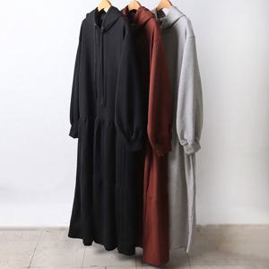 나야홍 / 빅사이즈원피스 F716L510 데일리캉캉후드원피스 RA