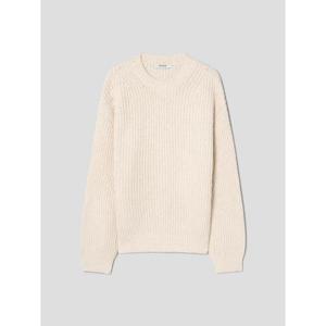 (215Y51CY10) [에잇세컨즈] 헤비게이지 라운드 니트  아이보리