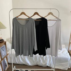 나야홍 / 빅사이즈티 Q129L510 톡톡오버기모언발스판티 RA