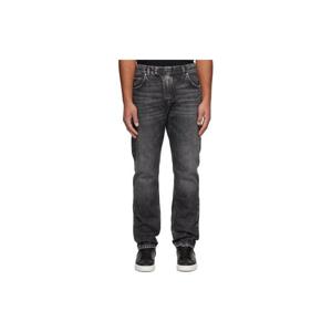 25 FW 발망 남성 블랙 레귤러 핏 데님 진 252251M186003