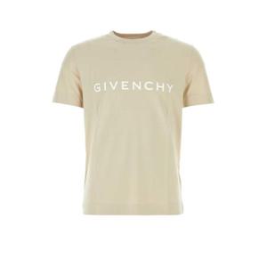 지방시 반팔 티셔츠 BM716G3YAC 267 Beige o Tan