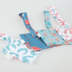 패브릭 드링크백 텀블러파우치 블루밍고