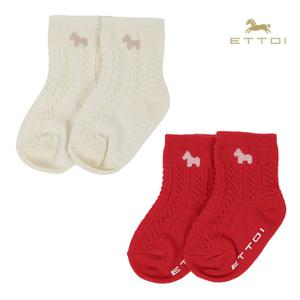 [에뜨와]헤더양말 07S776008/신생아양말,돌양말,조카선물,겨울양말