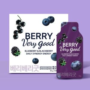 베리베리굿 켈리베리 유기농 블랙베리+블루베리 기본구성(3박스)