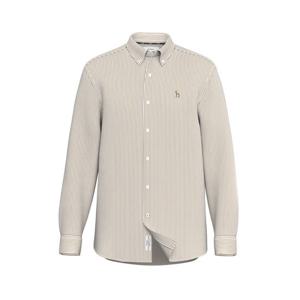 [헤지스]헤지스 아이보리 스트라이프 포플린 셔츠 HZSH4C333I2