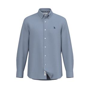 [헤지스]헤지스 블루 캐시미어혼방 셔츠 HZSH4D403B1