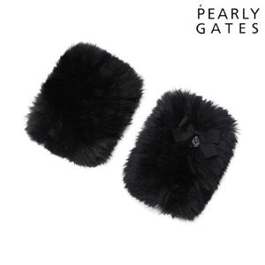 파리게이츠 (521E4AC006) 여성 스마일 심볼 리본 숏 퍼 레그워머