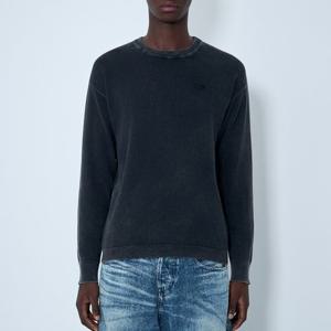 25 FW 디젤 K Bennie 케이 베니스 워싱 코튼 니트 스웨터 블랙 A21857 0QKBT 900