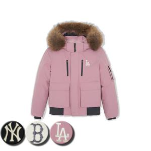 MLB 공용 고프코어 아웃포켓 FUR 구스 숏패딩 점퍼 (3ADJB4156)