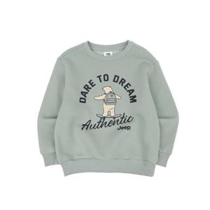 [지프키즈]기모 어센틱 보드곰 맨투맨 KQ4TSU881