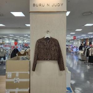 부루앤쥬디 HC42 레오파드로즈점퍼 BBRKJK103B