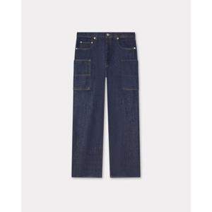 겐조 스트레이트 팬츠 FF65DP4086I1 DM RINSE BLUE DENIM
