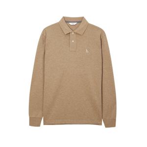 [헤지스]헤지스 베이지 긴팔 피케 카라 티셔츠 HZTS4D431I2