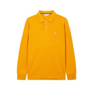 [헤지스]헤지스 옐로우 긴팔 피케 카라 티셔츠 HZTS4D431Y3