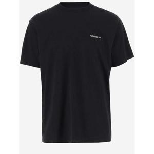 25FW 칼하트 S s script embroidery t 셔츠 코튼 싱글 저지 I0304350D2XX