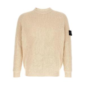 25FW 스톤아일랜드 스톤아일랜드 로고 코튼 스웨터 K2S155100012S00TAV0093