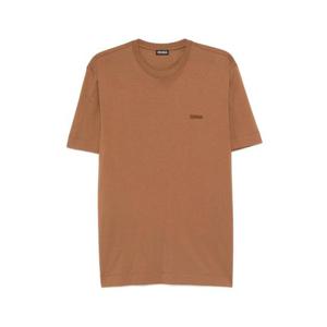 25FW ZEGNA 맨즈 T 셔츠 UG360A2G765N05