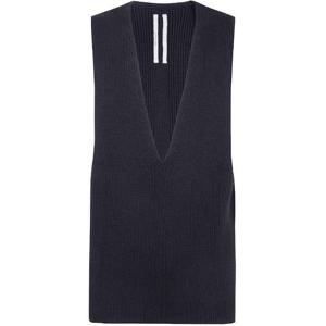 25FW 릭오웬스 V 넥 니트 탑 RR02E1683KWVH09