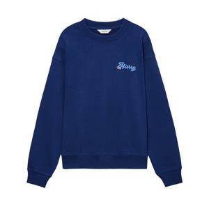 [헤지스]헤지스 여성 [면100%] 블루 루즈핏 스웻셔츠 HSTS4DL05B