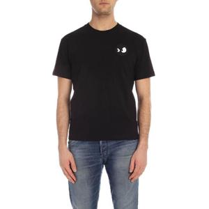 19FW MCQ BY 알렉산더 맥퀸 Monster 아이즈 T 셔츠 in 블랙 291571RNH361011