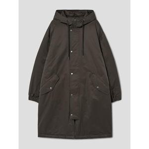 (425Y38LY9H) [에잇세컨즈] 후드 롱 패딩 코트  카키