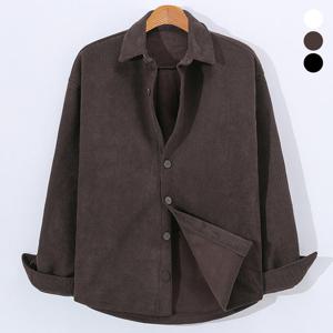 [후앙스] 겨울 오버핏 기모 코듀로이 셔츠 자켓 SHJK7054