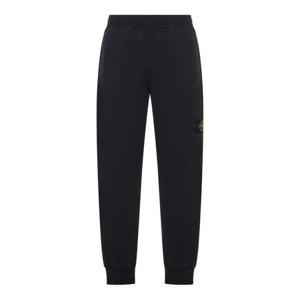 25 FW 스톤 아일랜드 로고 패치 엘라스틱 웨이스트밴드 팬츠 블랙 K2S156200012S0A20