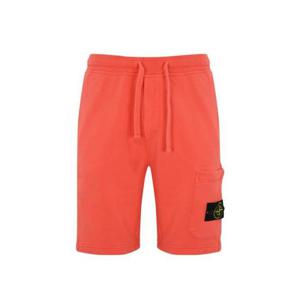 25 FW 스톤 아일랜드 컴패스 패치 드로스트링 쇼츠 오렌지 K1S156200012S0051