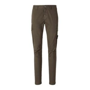 25 FW 스톤 아일랜드 스트레치 카고 팬츠 그린 K1S153100306S0004