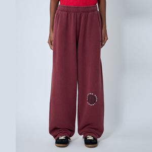 25 FW 나이키 X 마틴로즈 로고 모티프 밴딩 트랙 팬츠 레드 HM9033 613