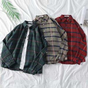 남자 간절기 체크 가을 남방 긴팔 셔츠 데이트 코디