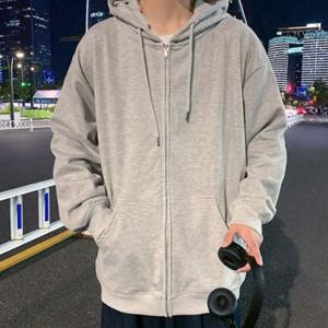 후드집업 캐주얼자켓 무지 가을아우터 IS-JK04