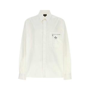 펜디 긴팔 셔츠 FS1098AN08F0QA0 WHITE DOM